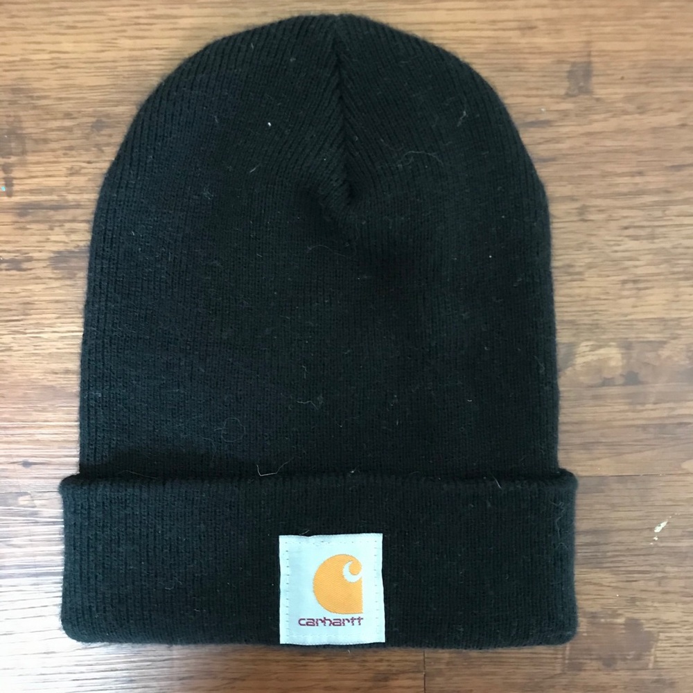 Black Carhartt beanie